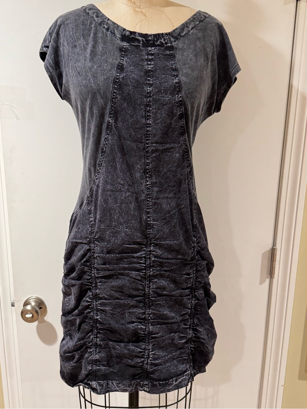XCVI women’s dress charcoal gray/washed black size small